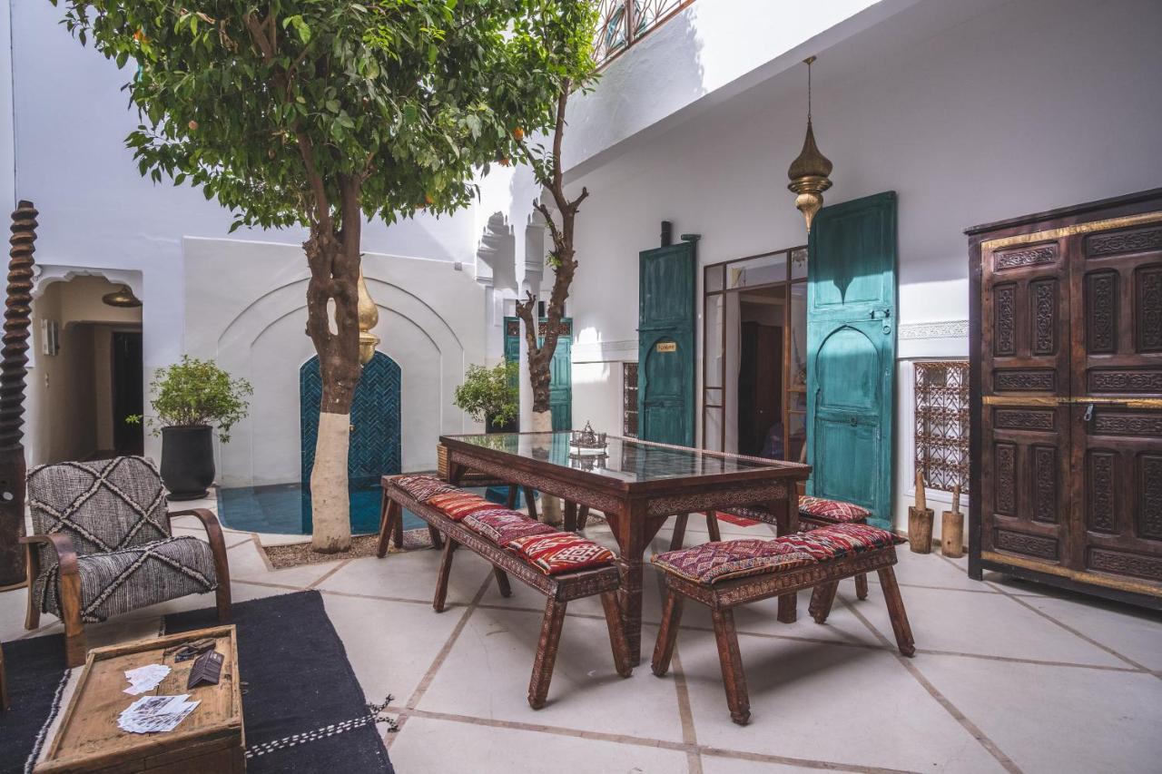 Riad Villa Berna Under Swiss Management Marrakesh Eksteriør billede