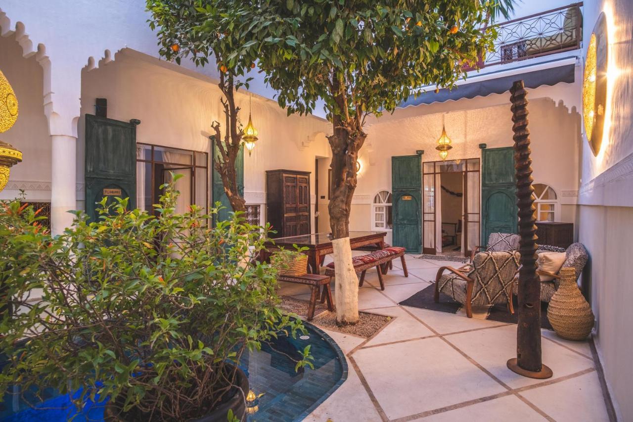 Riad Villa Berna Under Swiss Management Marrakesh Eksteriør billede