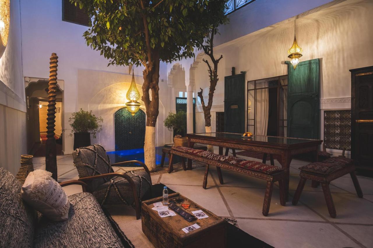 Riad Villa Berna Under Swiss Management Marrakesh Eksteriør billede